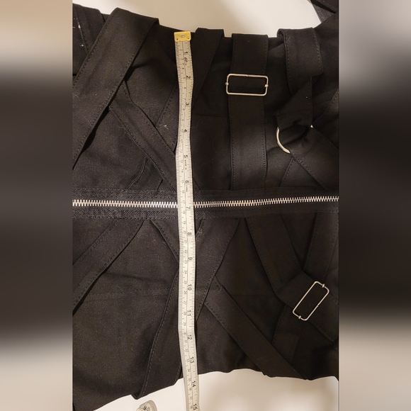 Royal Bones Black Mini Bodycon Dress Sweetheart Neckline - Picture 10 of 10